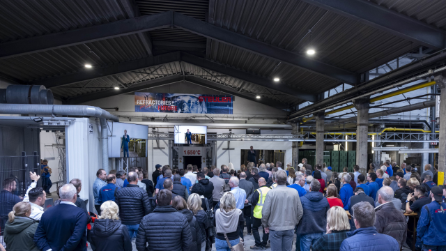 IGNITION CEREMONY OF RIEDHAMMER’S HIGH TEMPERATURE TUNNEL KILN HTTO AT FA. STEULER, GERMANY